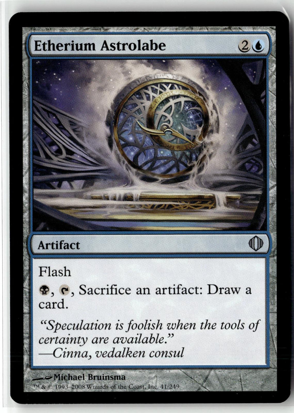 Etherium Astrolabe 41 Uncommon Shards of Alara Magic: The Gathering Near Mint