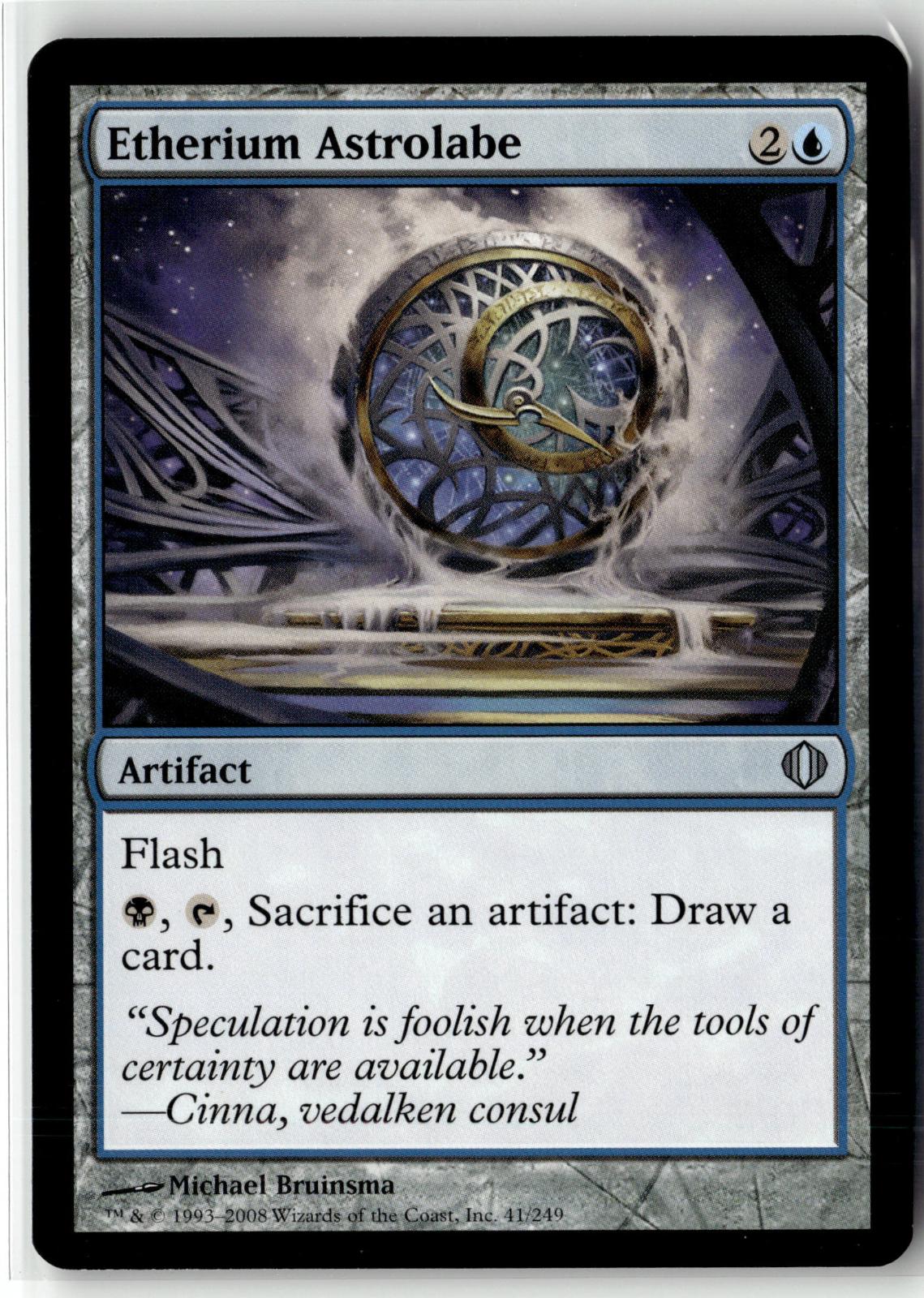 Etherium Astrolabe 41 Uncommon Shards of Alara Magic: The Gathering Near Mint