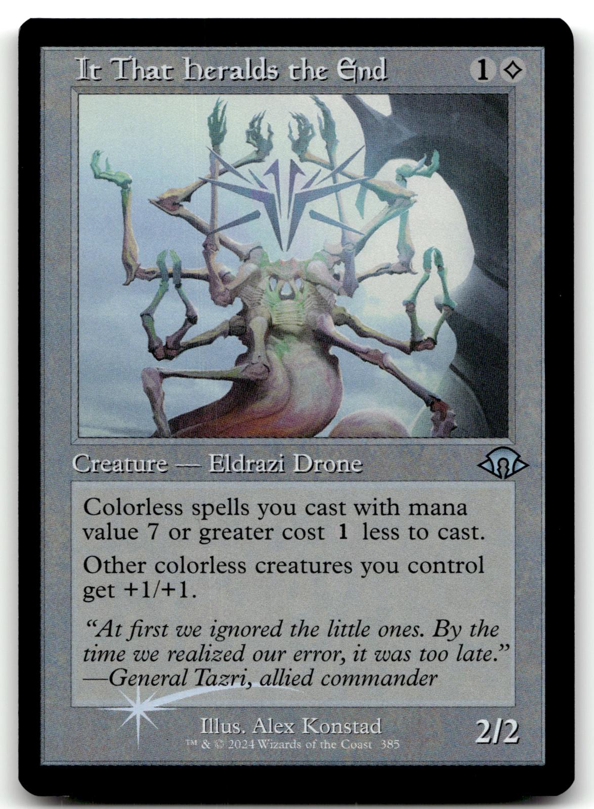 It That Heralds the End (Retro Frame) 385 Modern Horizons 3 Magic: The Gathering Foil NM