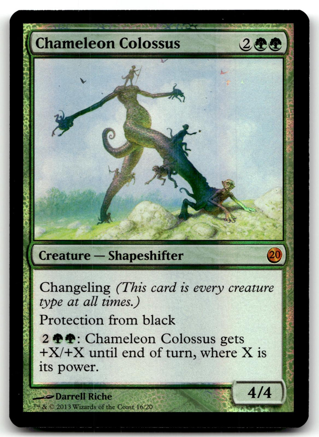 Chameleon Colossus 16 Mythic From the Vault: Twenty Magic: The Gathering Foil NM