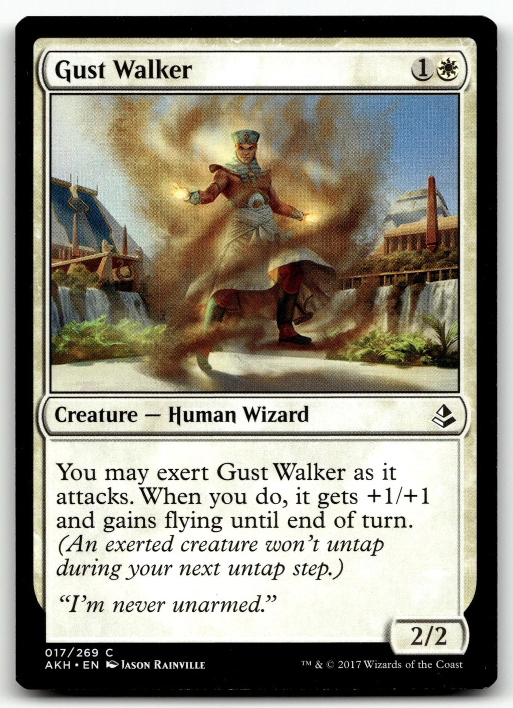 Gust Walker 17 Common Amonkhet Magic: The Gathering Near Mint