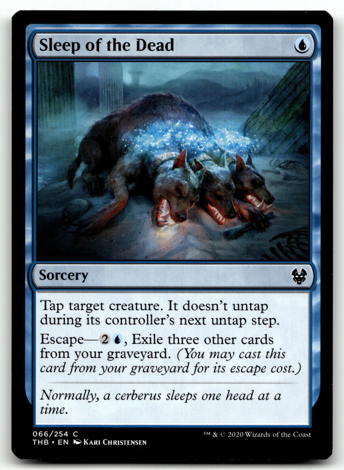 Sleep of the Dead 66 Common Theros Beyond Death Magic: The Gathering Near Mint