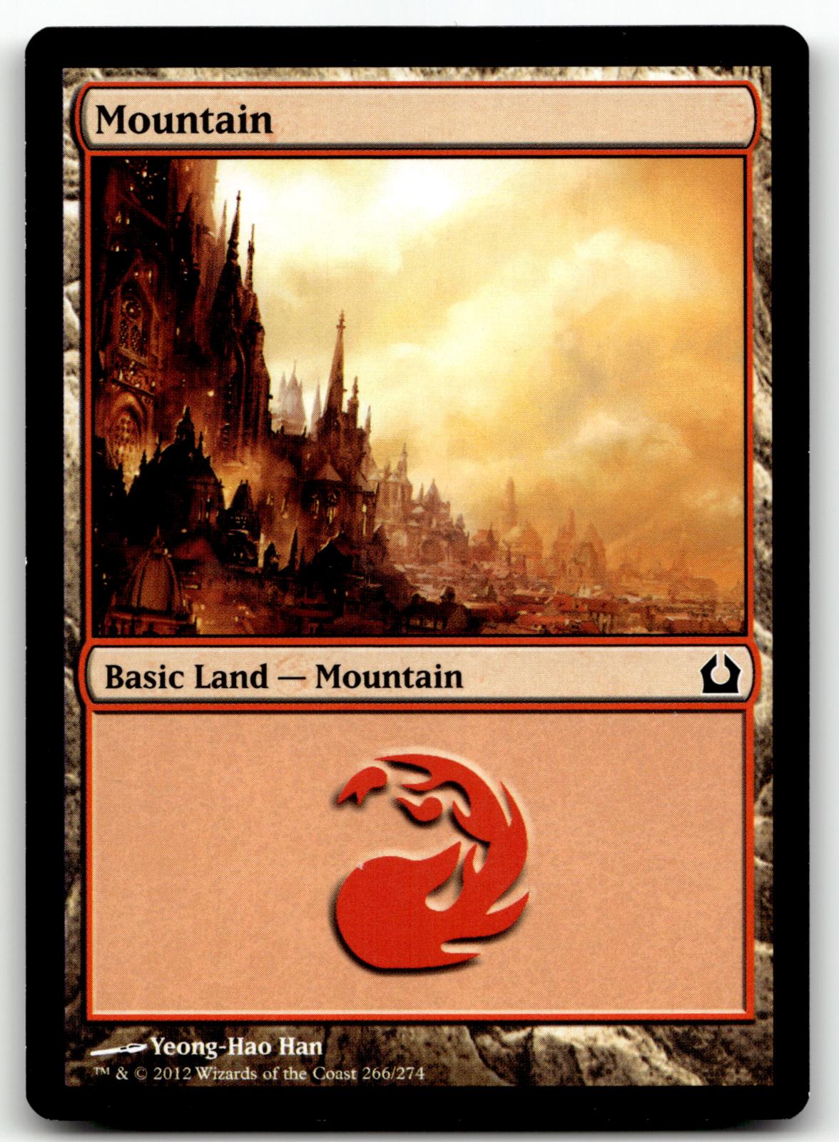 Mountain (266) 266 Land Return to Ravnica Magic: The Gathering Near Mint