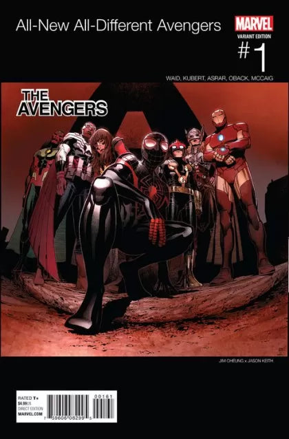 All-New, All-Different Avengers, Vol. 1 #1F (Jim Cheung Hip-Hop Variant Cover)