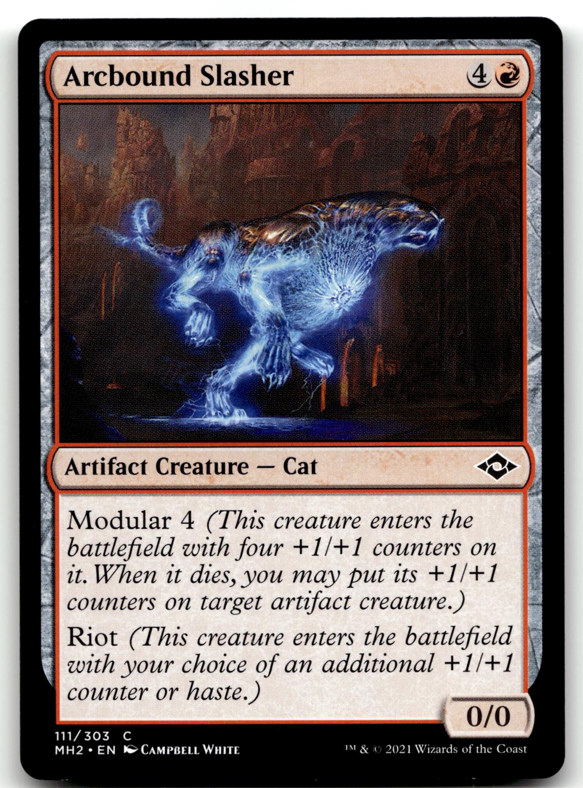 Arcbound Slasher 111 Common Modern Horizons 2 Magic: The Gathering Near Mint