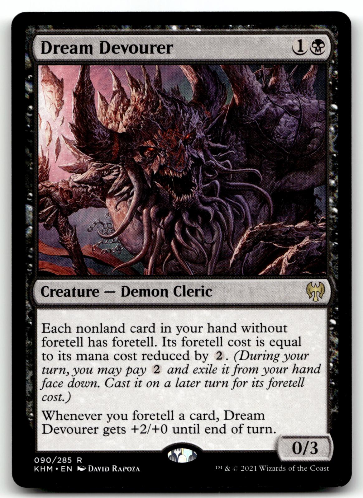 Dream Devourer 90 Rare Kaldheim Magic: The Gathering Near Mint