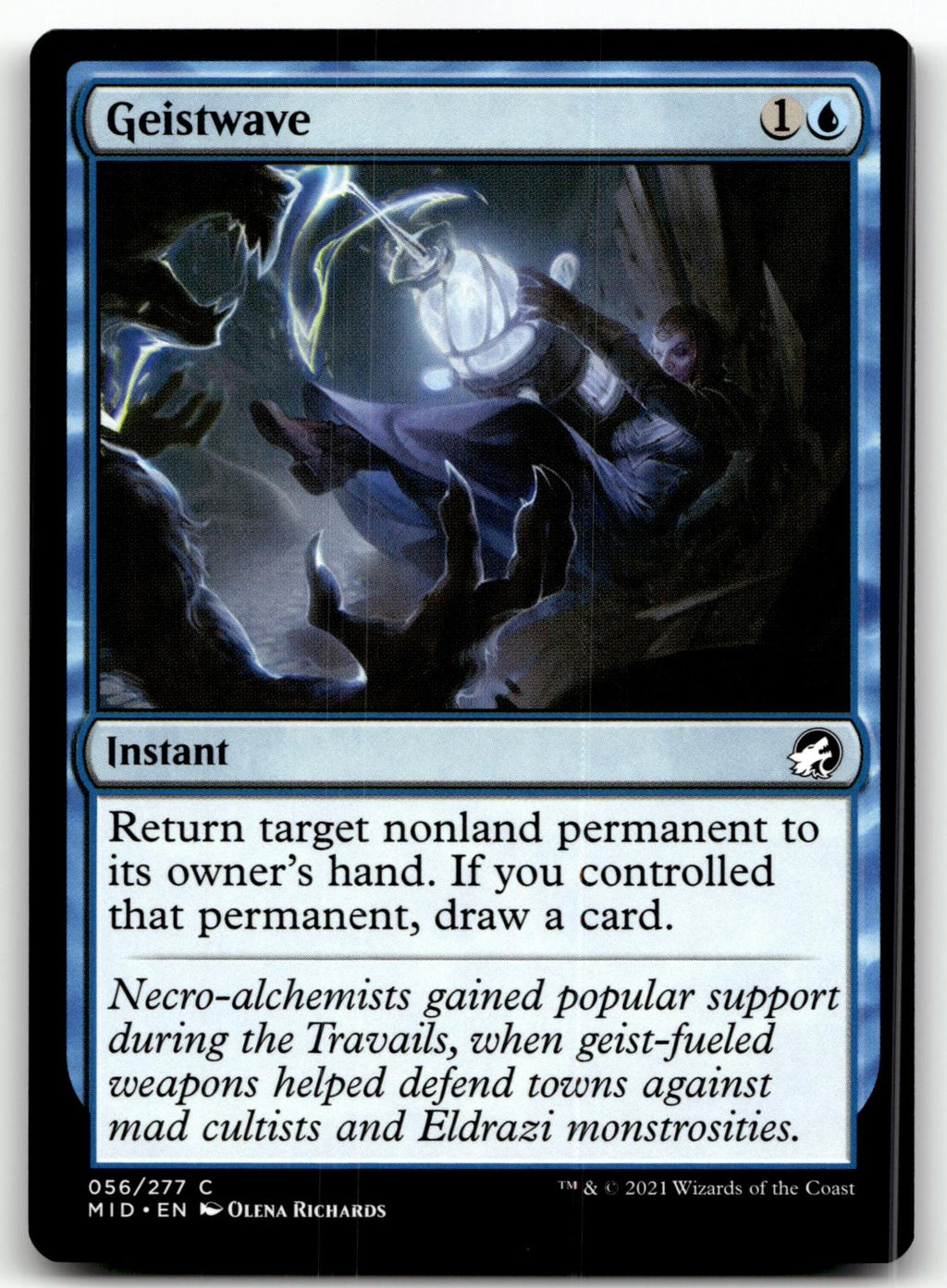 Geistwave 56 Common Innistrad: Midnight Hunt Magic: The Gathering Near Mint