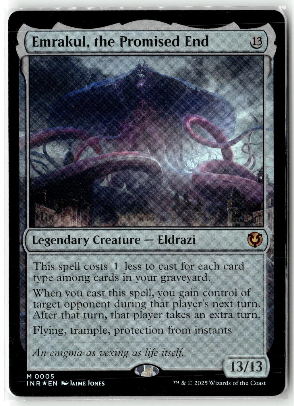 Emrakul, the Promised End 5 Mythic Innistrad Remastered Magic: The Gathering NM