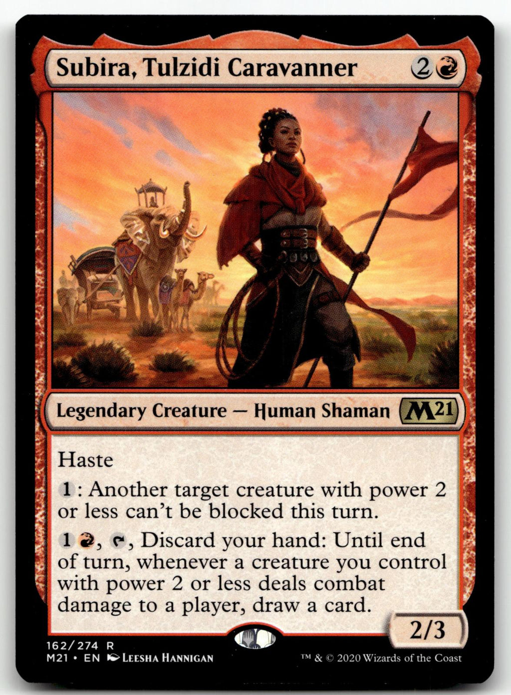 Subira, Tulzidi Caravanner 162 Rare Core Set 2021 Magic: The Gathering Near Mint