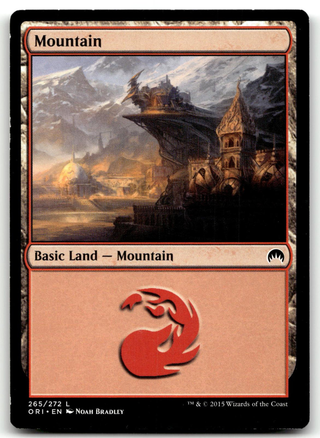Mountain (265) 265 Land Magic Origins Magic: The Gathering Near Mint