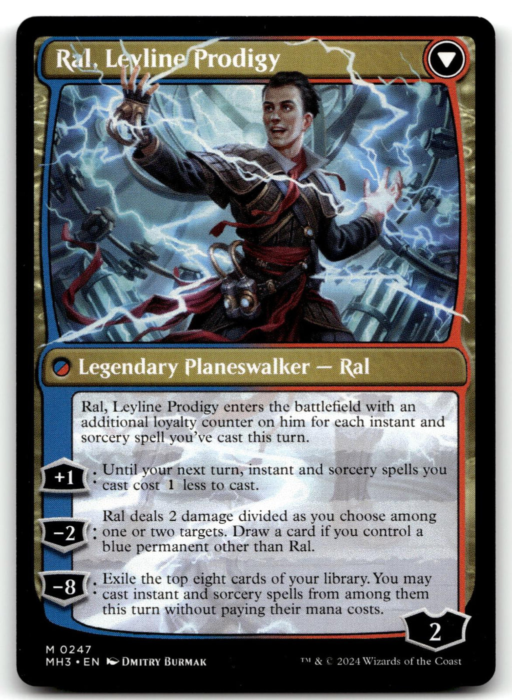 Ral, Monsoon Mage 247 Mythic Modern Horizons 3 Magic: The Gathering Near Mint