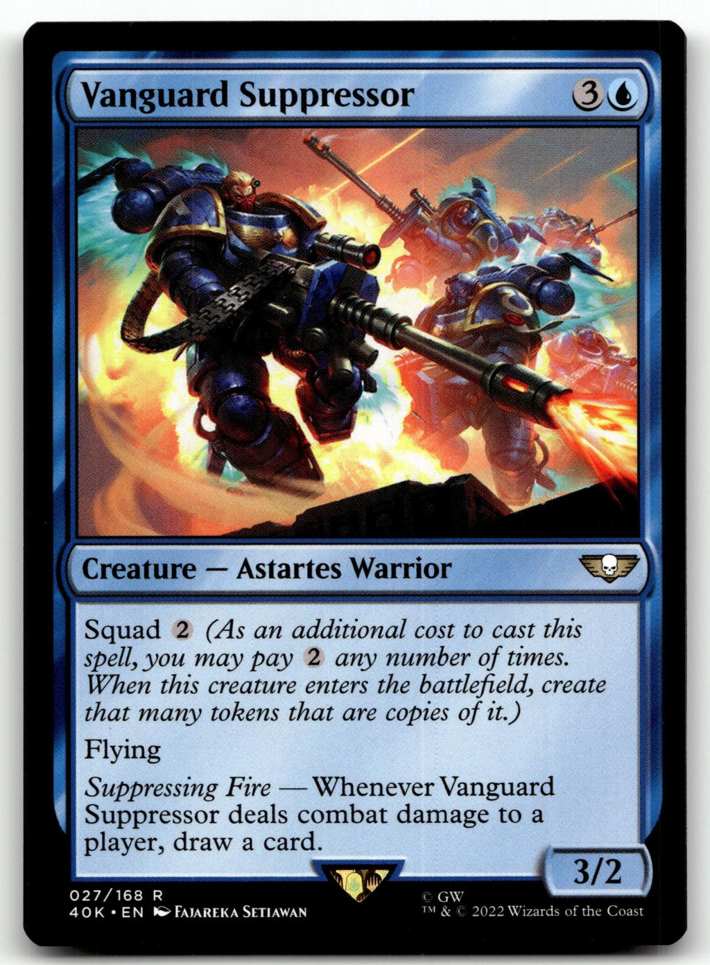Vanguard Suppressor 27 Universes Beyond: Warhammer 40,000 Magic: The Gathering NM