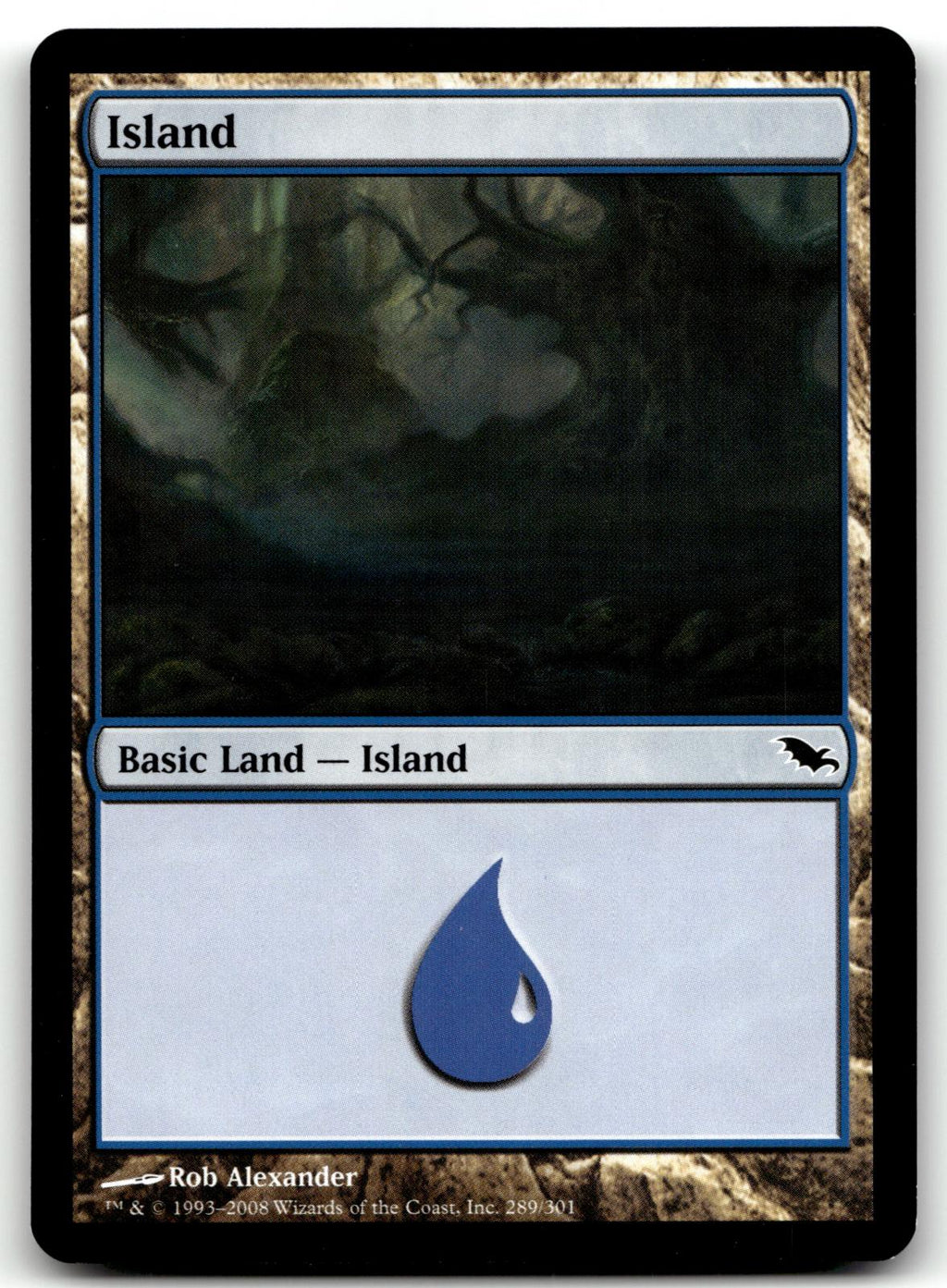 Island (289) 289 Land Shadowmoor Magic: The Gathering Near Mint