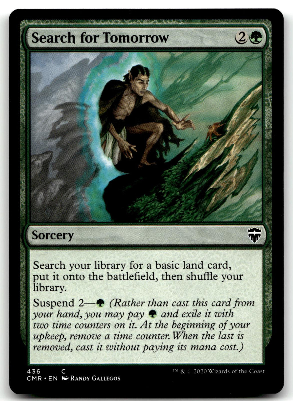 Search for Tomorrow 436 Common Commander Legends Magic: The Gathering Near Mint