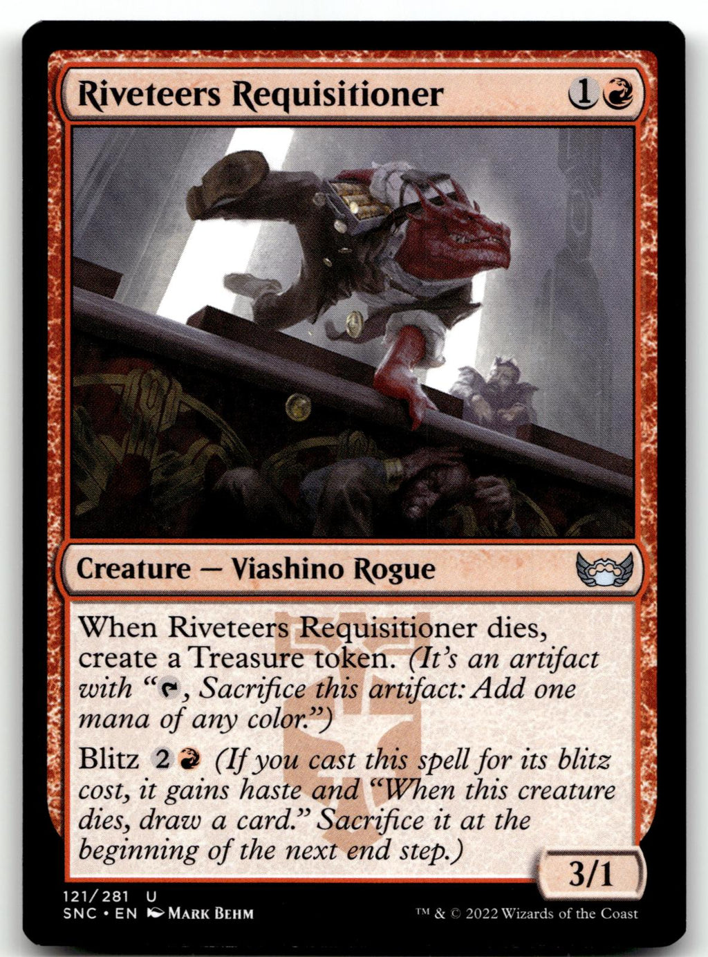 Riveteers Requisitioner 121 Streets of New Capenna Magic: The Gathering NM