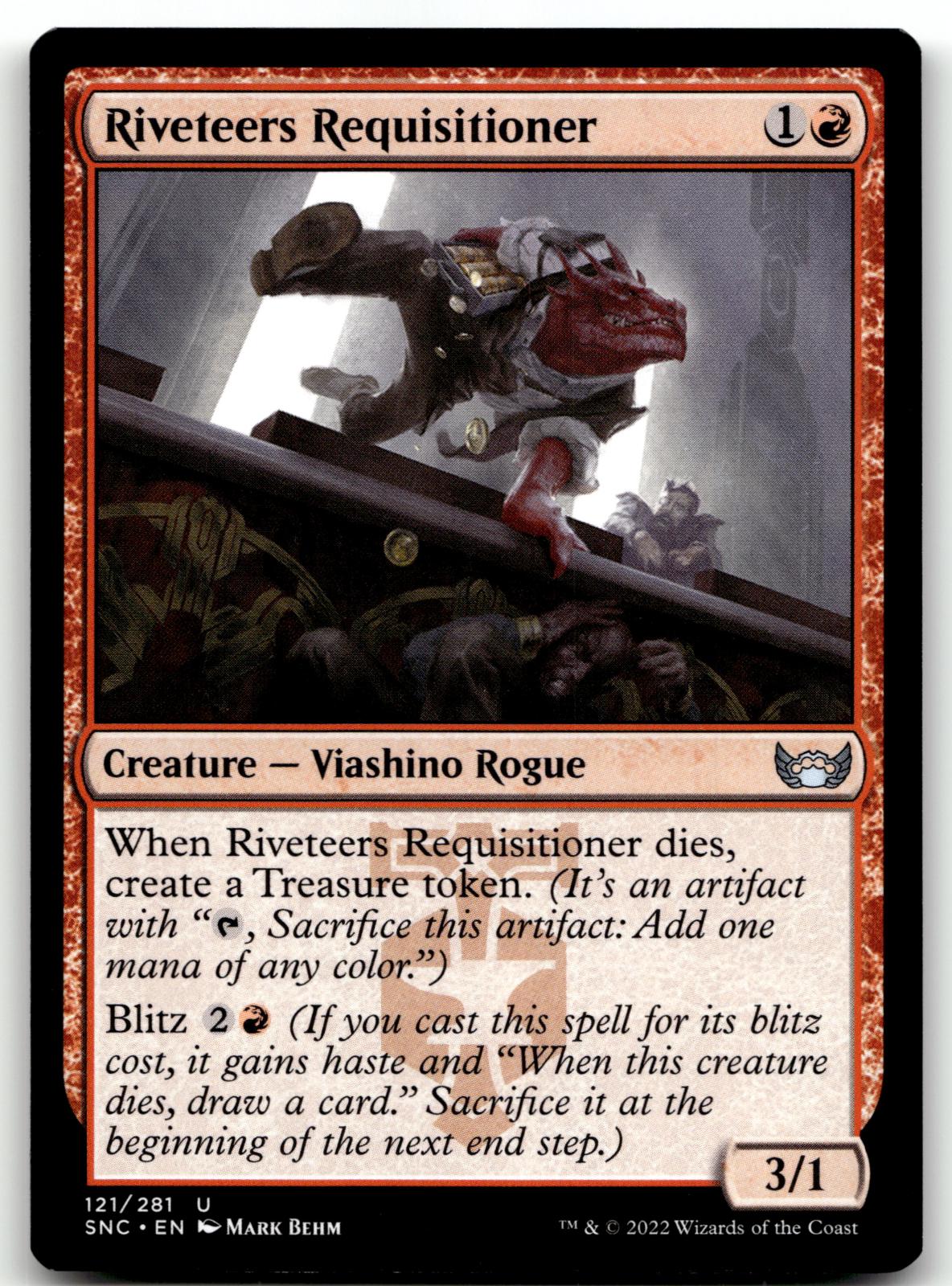 Riveteers Requisitioner 121 Streets of New Capenna Magic: The Gathering NM