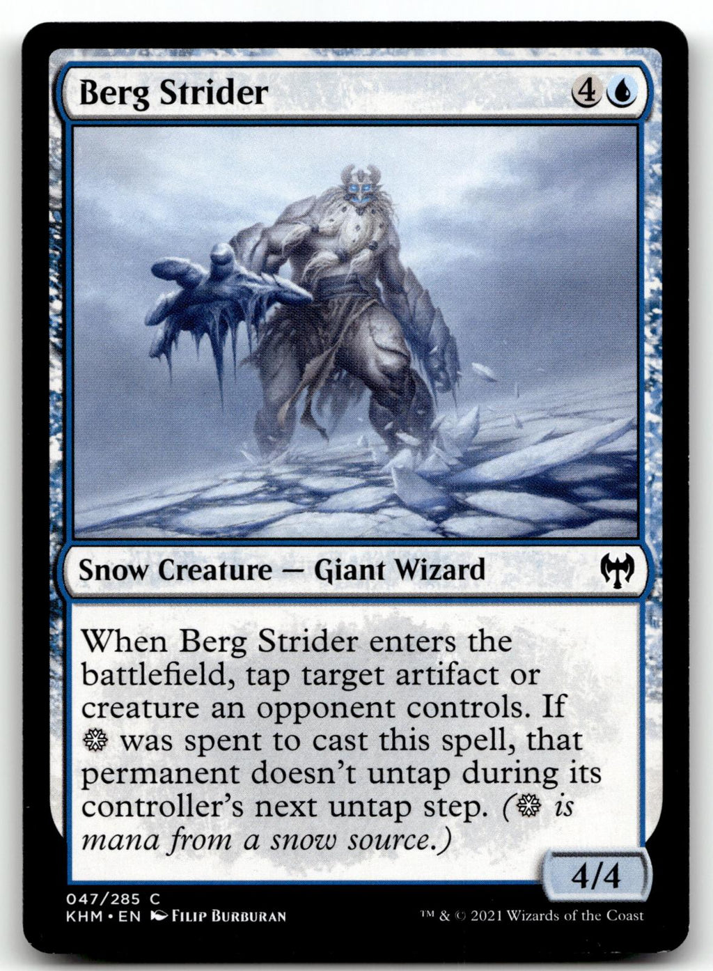 Berg Strider 47 Common Kaldheim Magic: The Gathering Near Mint
