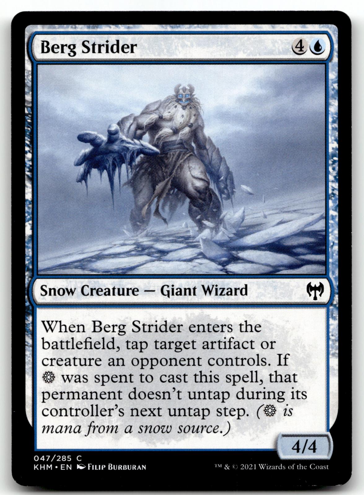 Berg Strider 47 Common Kaldheim Magic: The Gathering Near Mint