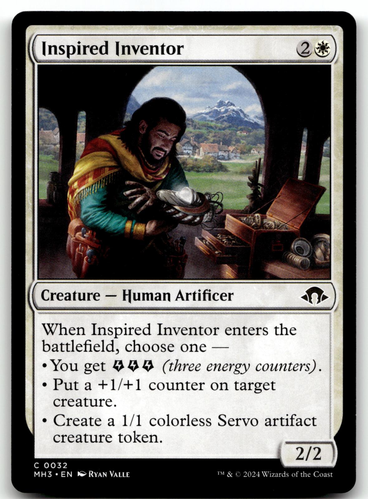 Inspired Inventor 32 Common Modern Horizons 3 Magic: The Gathering Near Mint