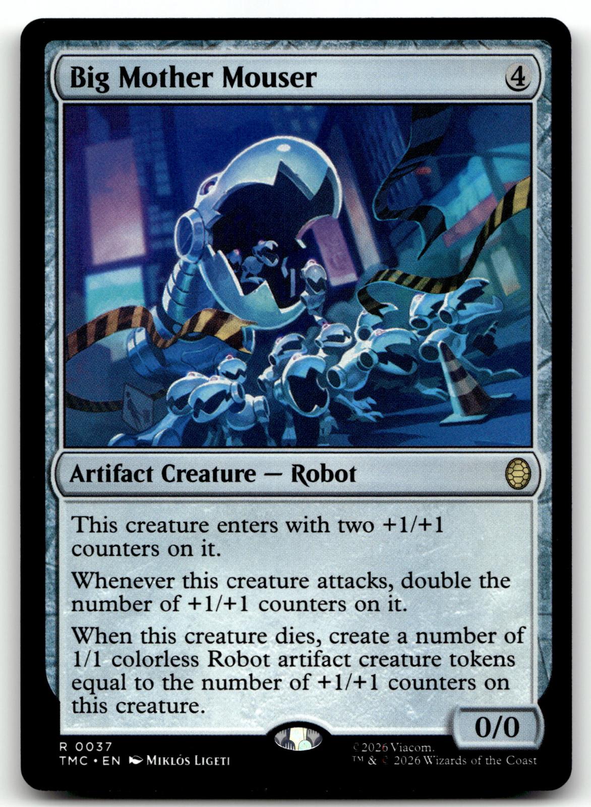 Big Mother Mouser (Surge Foil) 37 Holo Commander: Teenage Mutant Ninja Turtles 