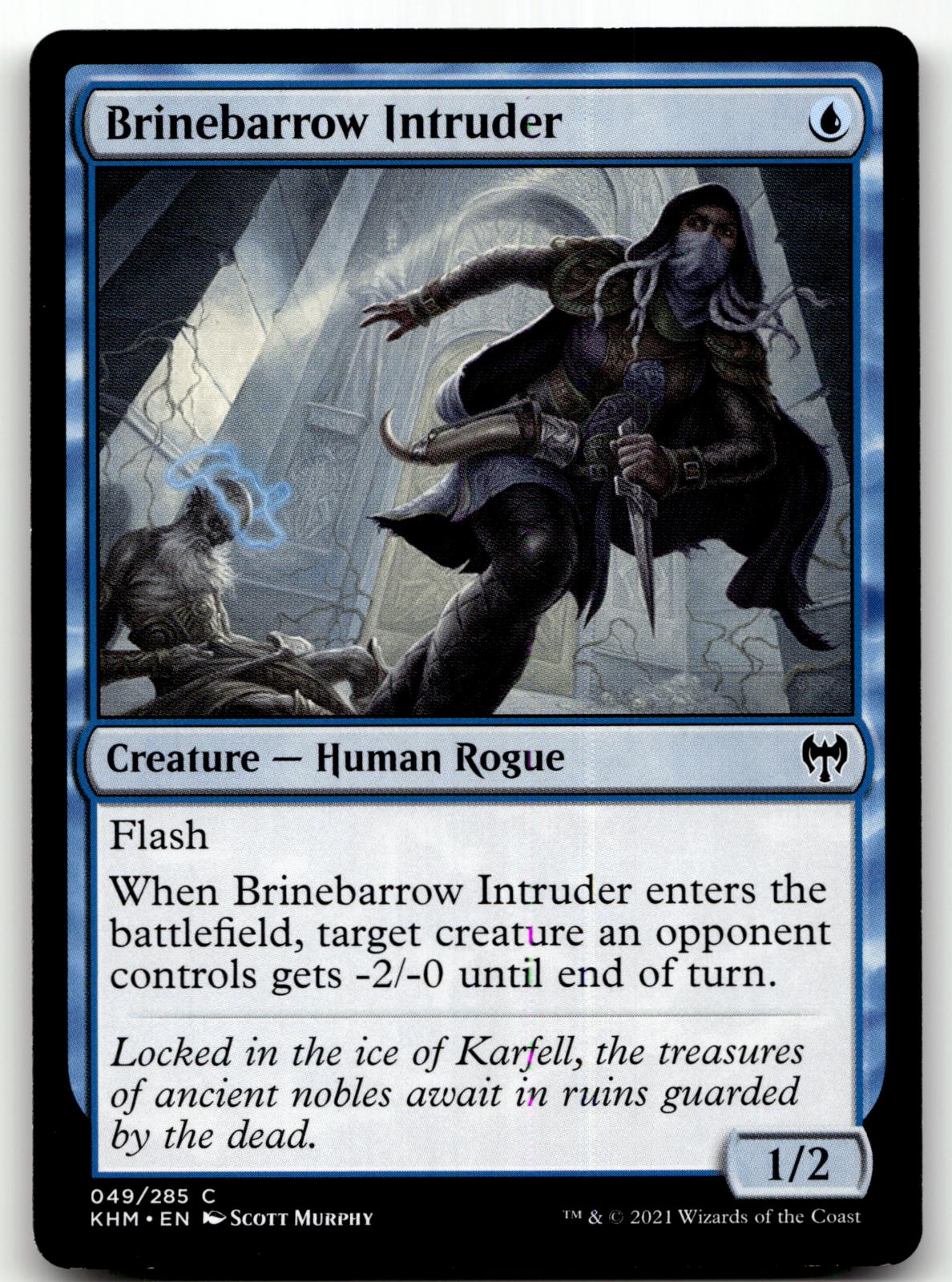 Brinebarrow Intruder 49 Common Kaldheim Magic: The Gathering Near Mint