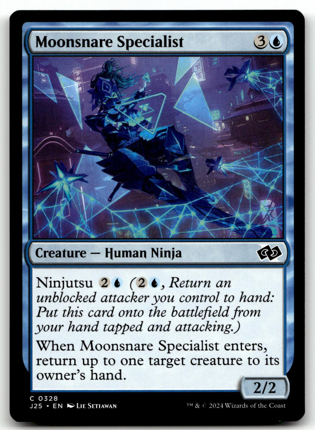 Moonsnare Specialist 328 Common Foundations Jumpstart Magic: The Gathering NM