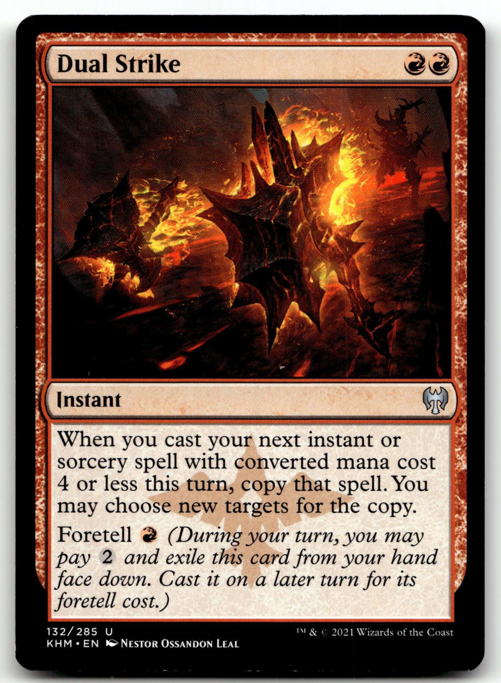Dual Strike 132 Uncommon Kaldheim Magic: The Gathering Near Mint