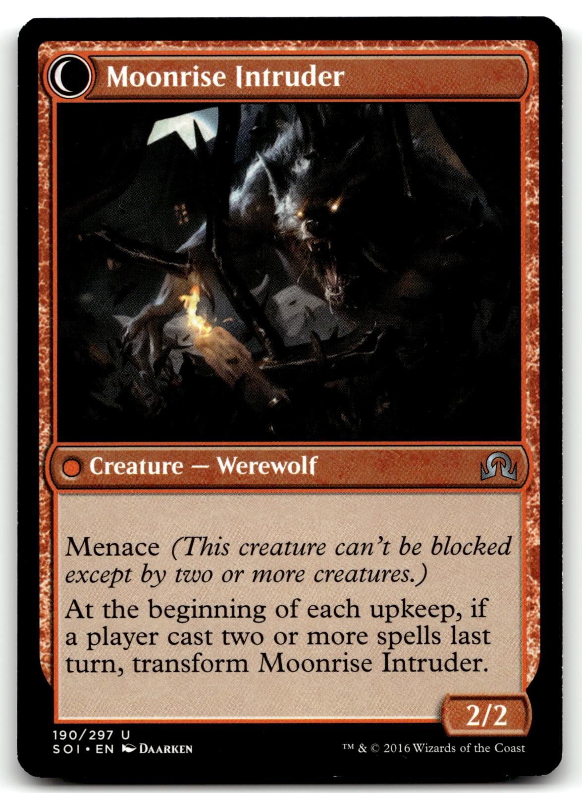 Village Messenger 190 Uncommon Shadows over Innistrad Magic: The Gathering NM