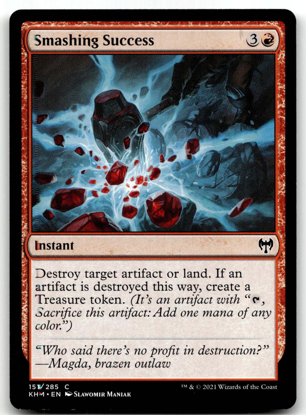 Smashing Success 151 Common Kaldheim Magic: The Gathering Near Mint