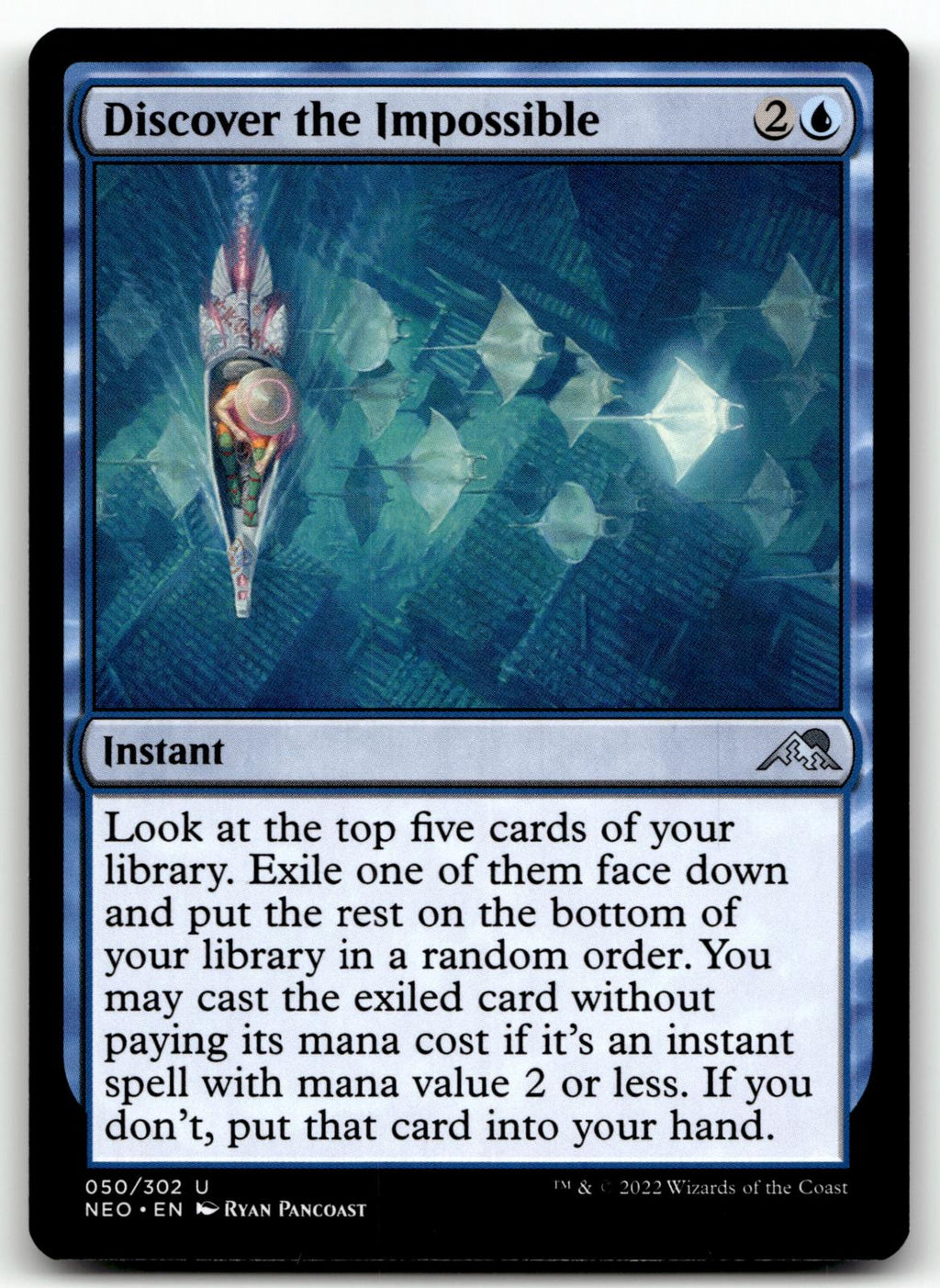 Discover the Impossible 50 Kamigawa: Neon Dynasty Magic: The Gathering NM