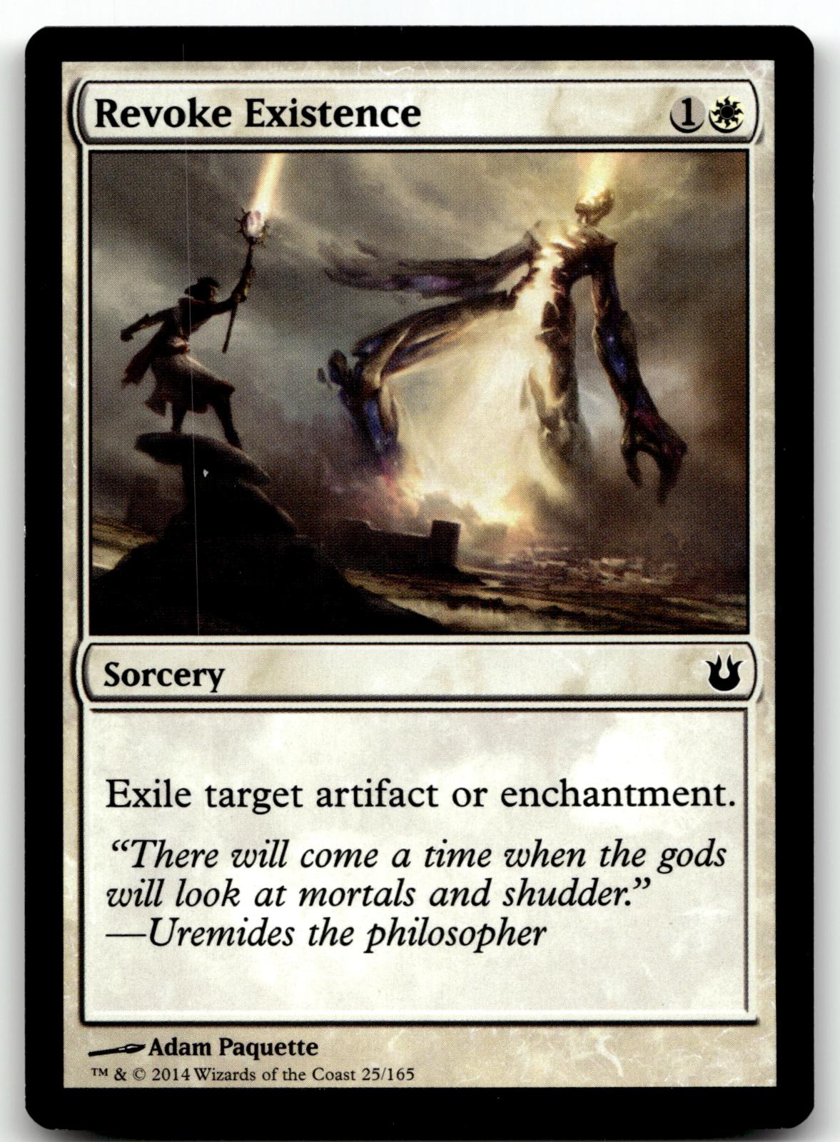 Revoke Existence 25 Common Born of the Gods Magic: The Gathering Near Mint