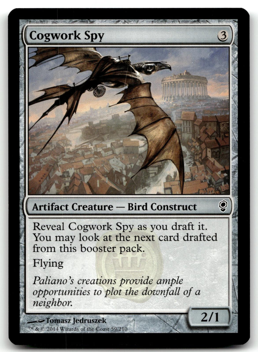 Cogwork Spy 59 Common Conspiracy Magic: The Gathering Near Mint