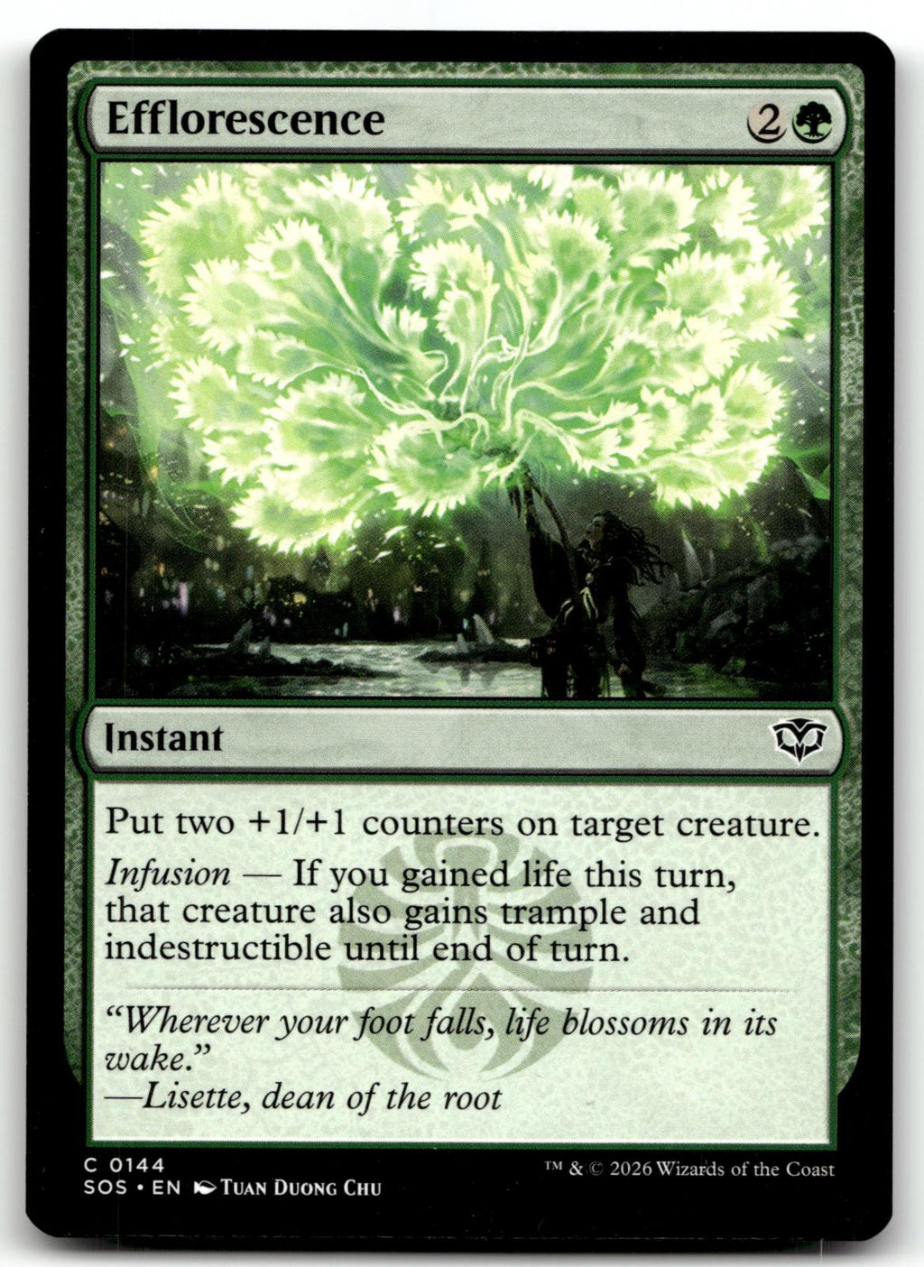 Efflorescence 144 Common Secrets of Strixhaven Magic: The Gathering Near Mint
