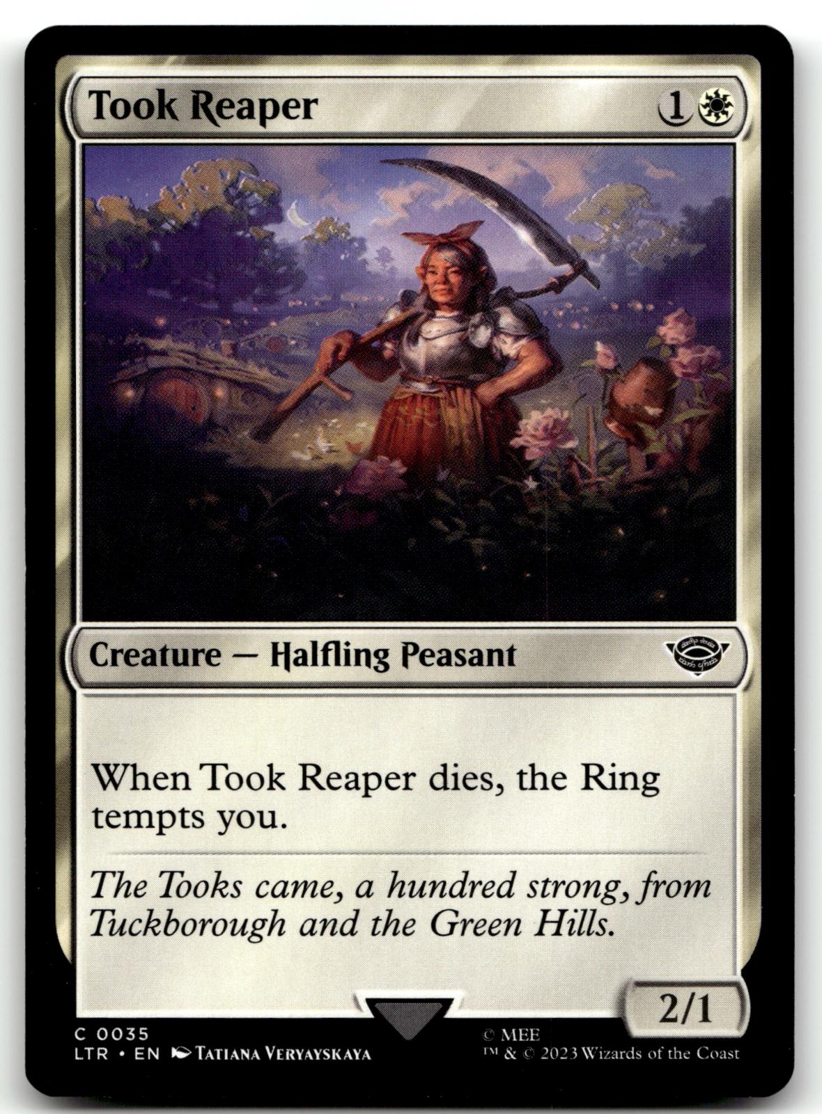 Took Reaper 35 Universes Beyond: The Lord of the Rings: 