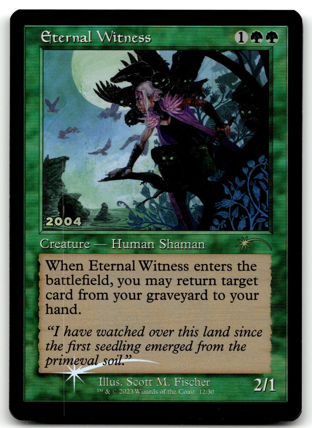 Eternal Witness 12 Promo 30th Anniversary Promos Magic: The Gathering Foil NM