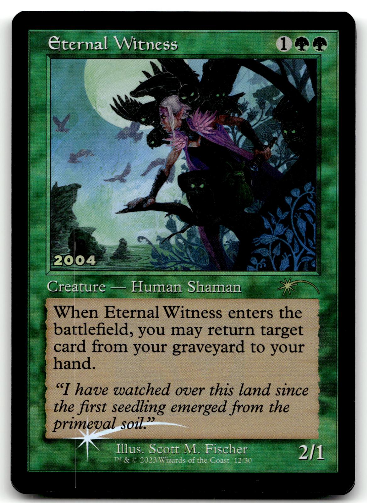 Eternal Witness 12 Promo 30th Anniversary Promos Magic: The Gathering Foil NM