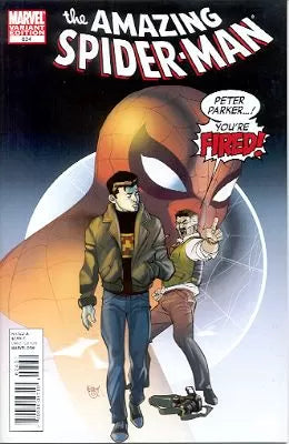 The Amazing Spider-Man, Vol. 2 #624B (Pasqual Ferry You're Fired Variant)