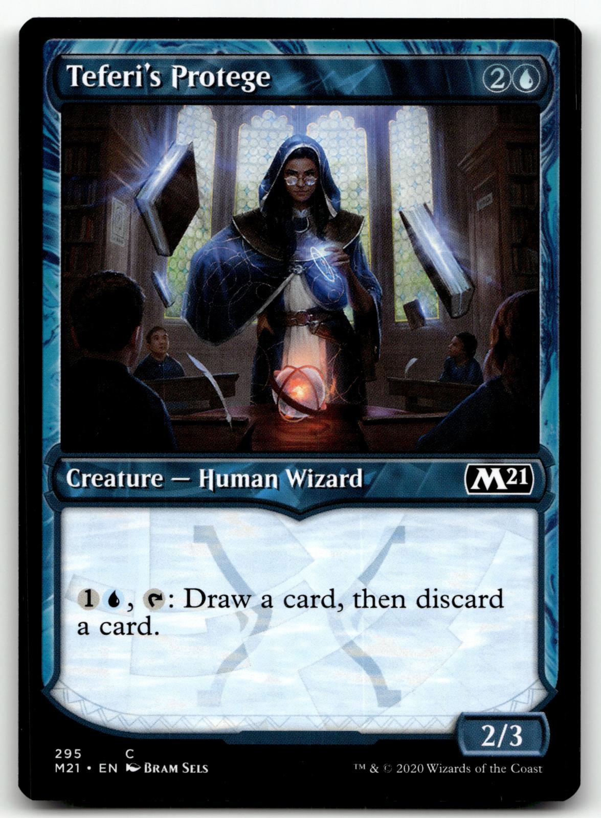 Teferi's Protege (Showcase) 295 Common Core Set 2021 Magic: The Gathering NM