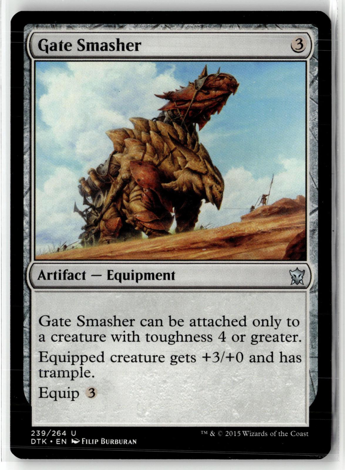 Gate Smasher 239 Uncommon Dragons of Tarkir Magic: The Gathering Near Mint