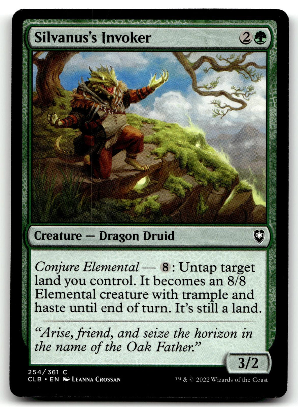 Silvanus's Invoker 254 Commander Legends: Battle for Baldur's Gate Magic: 