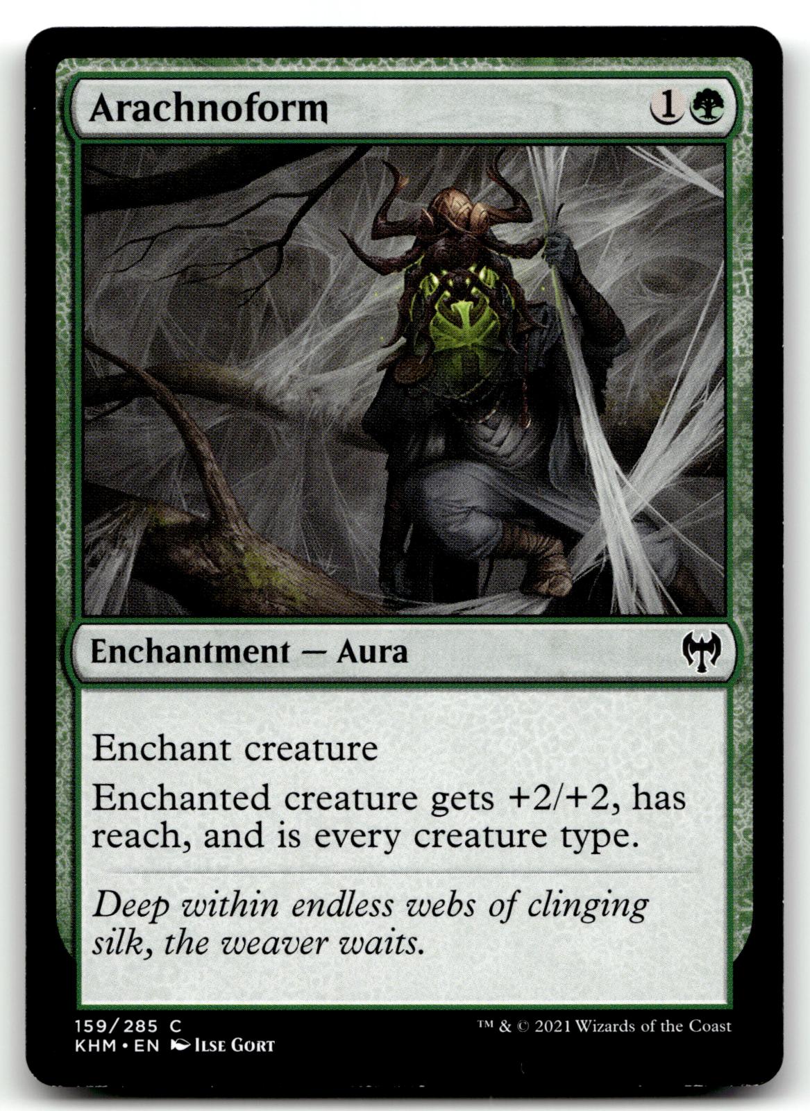 Arachnoform 159 Common Kaldheim Magic: The Gathering Near Mint