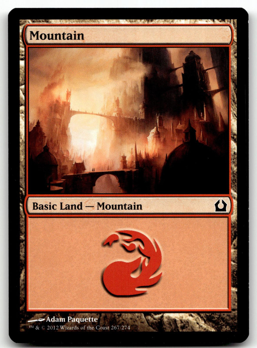 Mountain (267) 267 Land Return to Ravnica Magic: The Gathering Near Mint