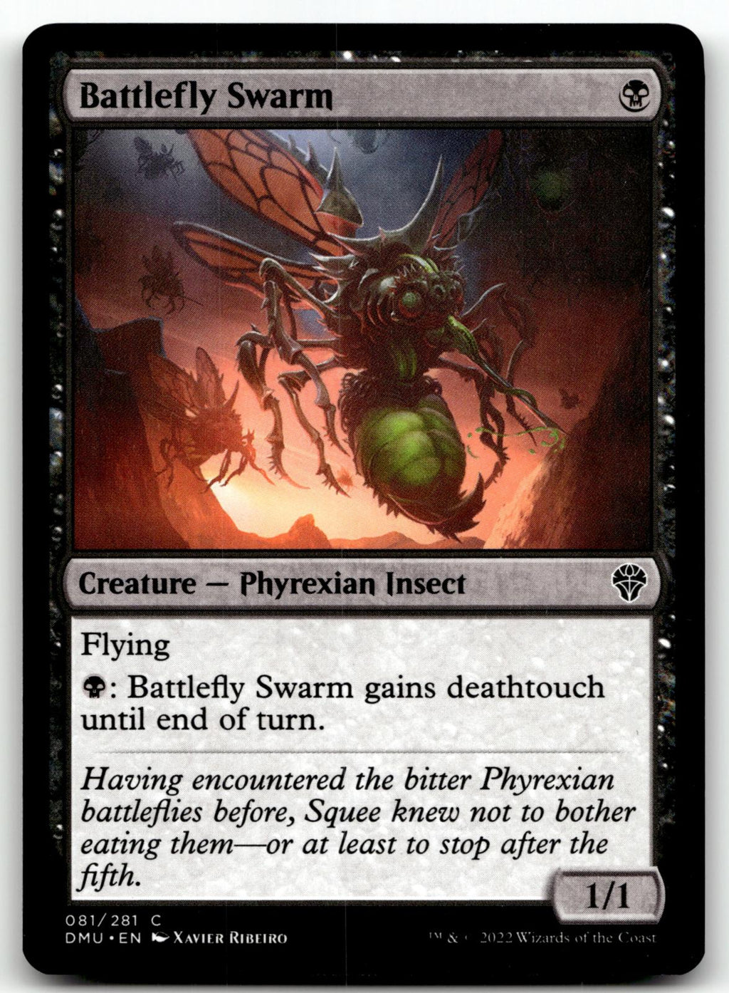 Battlefly Swarm 81 Common Dominaria United Magic: The Gathering Near Mint