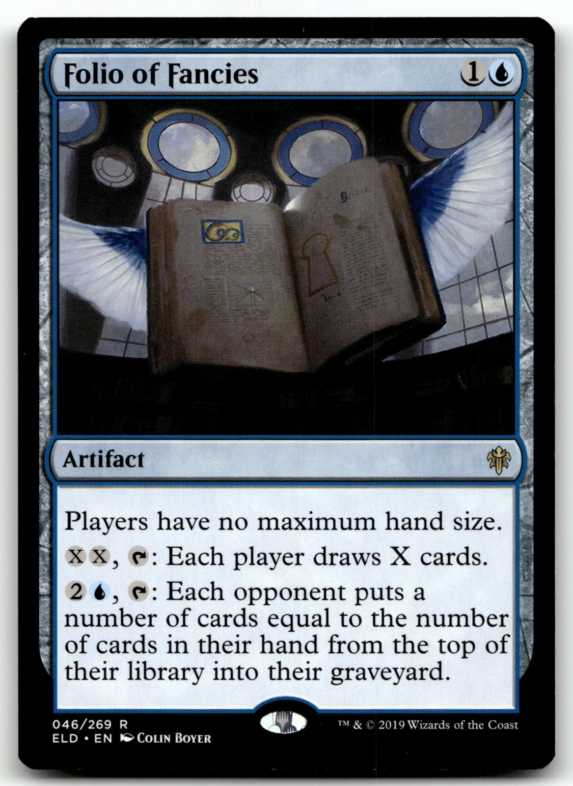 Folio of Fancies 46 Rare Throne of Eldraine Magic: The Gathering Near Mint