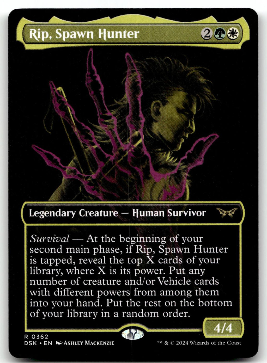 Rip, Spawn Hunter (Showcase) 362 Duskmourn: House of Horror Magic: