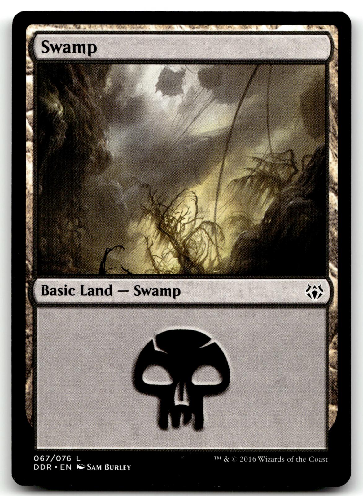 Swamp (067) 67 Land Duel Decks: Nissa vs. Ob Nixilis Magic: The Gathering NM