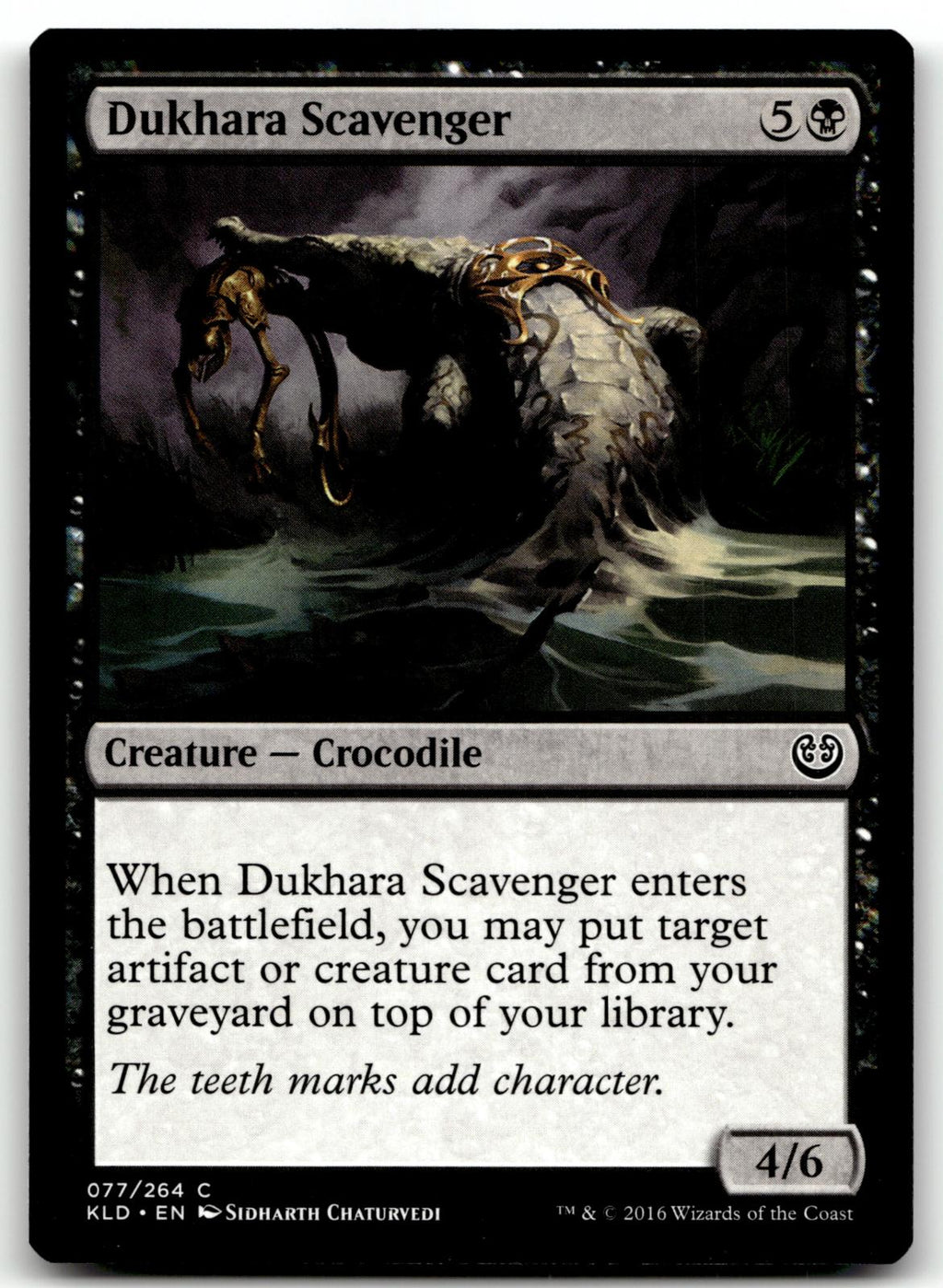 Dukhara Scavenger 77 Common Kaladesh Magic: The Gathering Near Mint