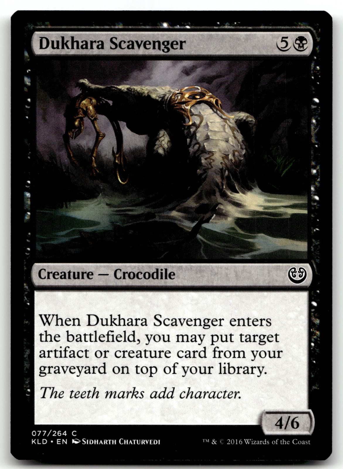 Dukhara Scavenger 77 Common Kaladesh Magic: The Gathering Near Mint
