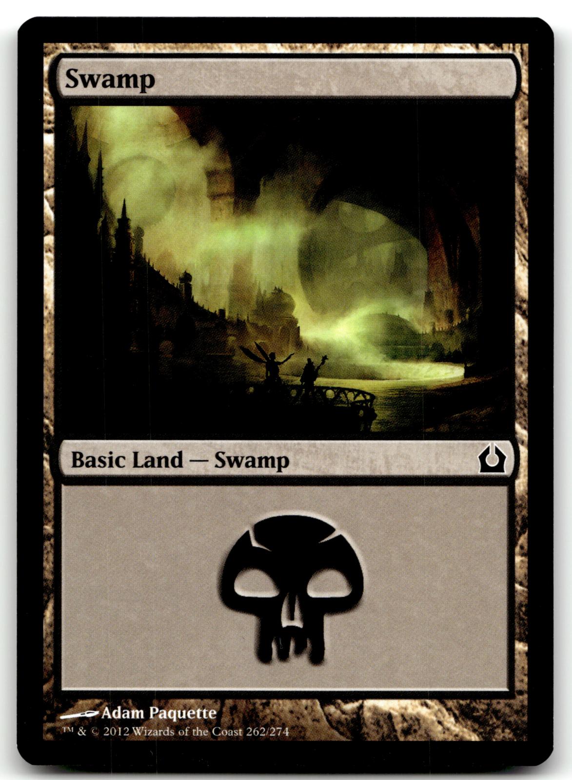 Swamp (262) 262 Land Return to Ravnica Magic: The Gathering Near Mint
