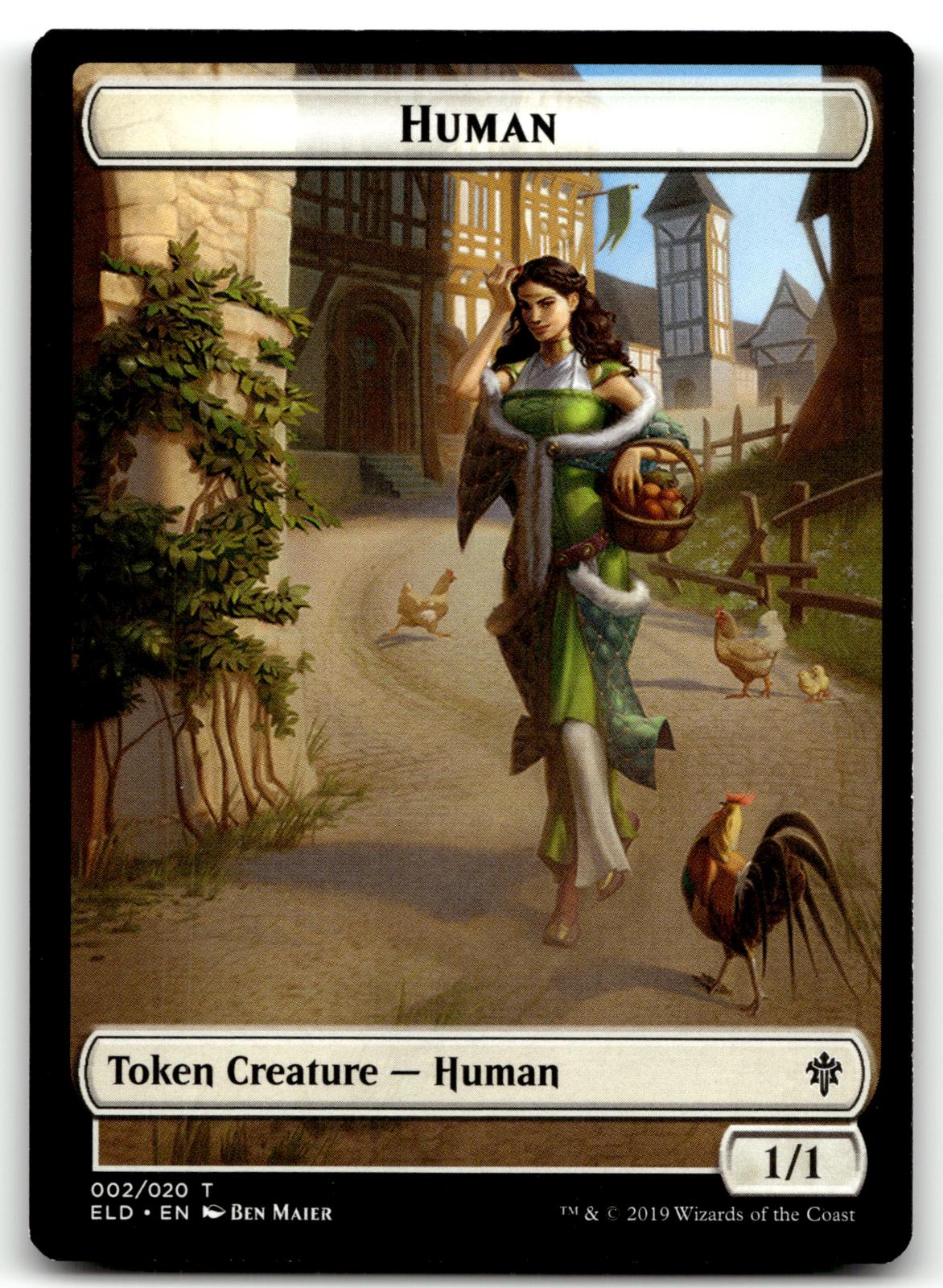 Beast Token 10 Token Core Set 2021 Magic: The Gathering Near Mint